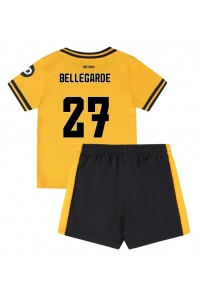 Wolves Jean-Ricner Bellegarde #27 Babytruitje Thuis tenue Kind 2024-25 Korte Mouw (+ Korte broeken)